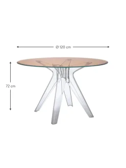 Mesa De Comedor Redonda Sir Gio, O 120 Cm