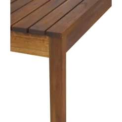 Mesa Para Exterior De Madera De Acacia Bo, 100 X 60 Cm
