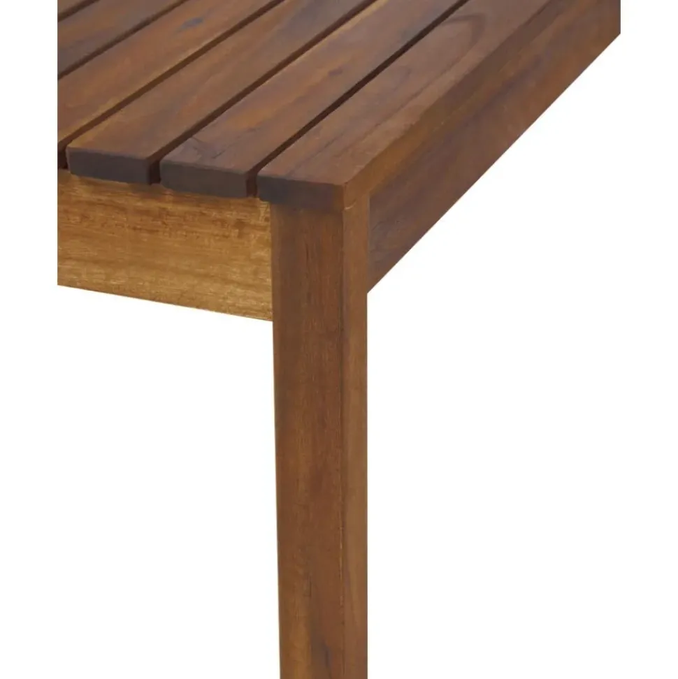 Mesa Para Exterior De Madera De Acacia Bo, 100 X 60 Cm