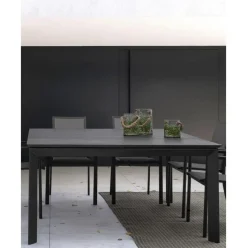 Mesa Para Exterior Extensible Konnor, 110-160 X 160 Cm