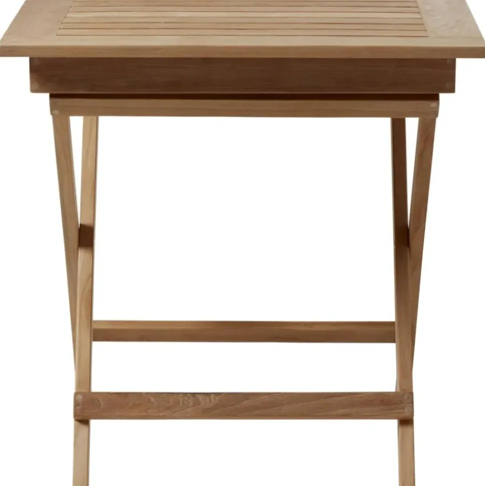 Mesa Plegable De Madera De Teca Para Exterior York