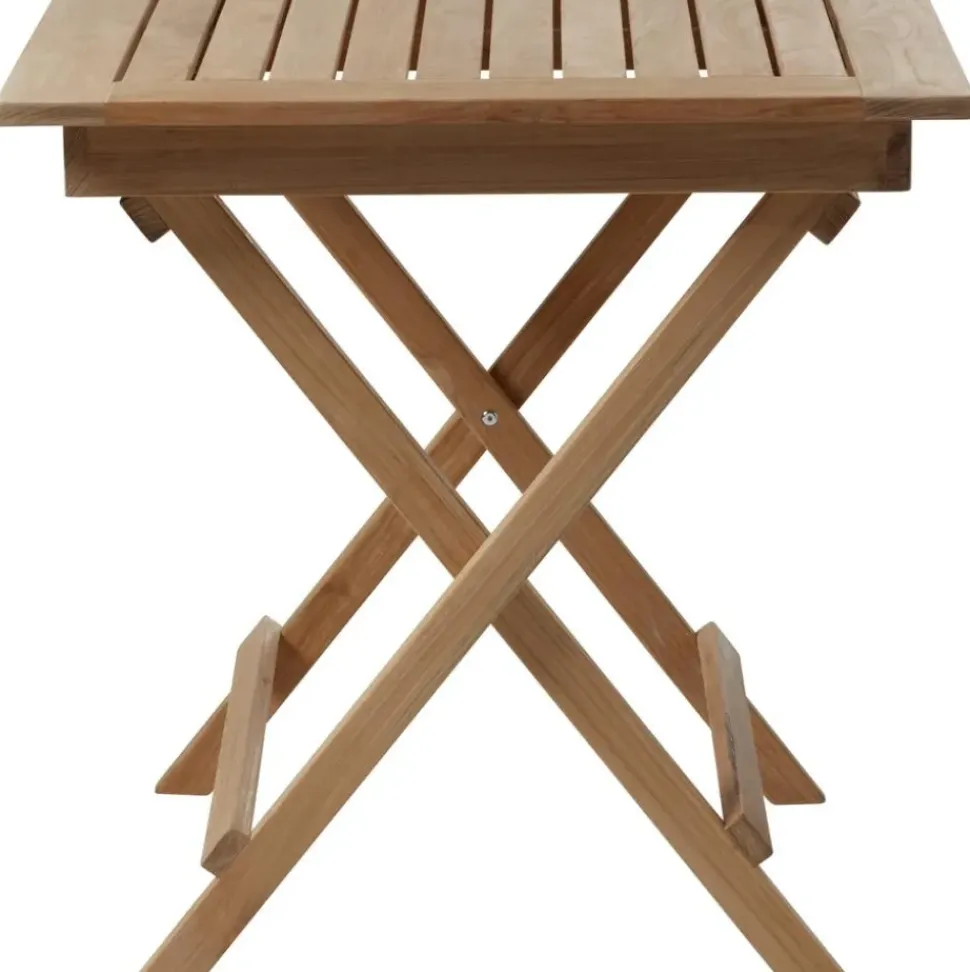 Mesa Plegable De Madera De Teca Para Exterior York