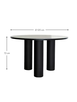 Mesa Redonda De Madera Colette, O 120 Cm