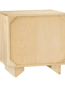 Mesilla De Noche De Madera De Fresno Maciza Louis