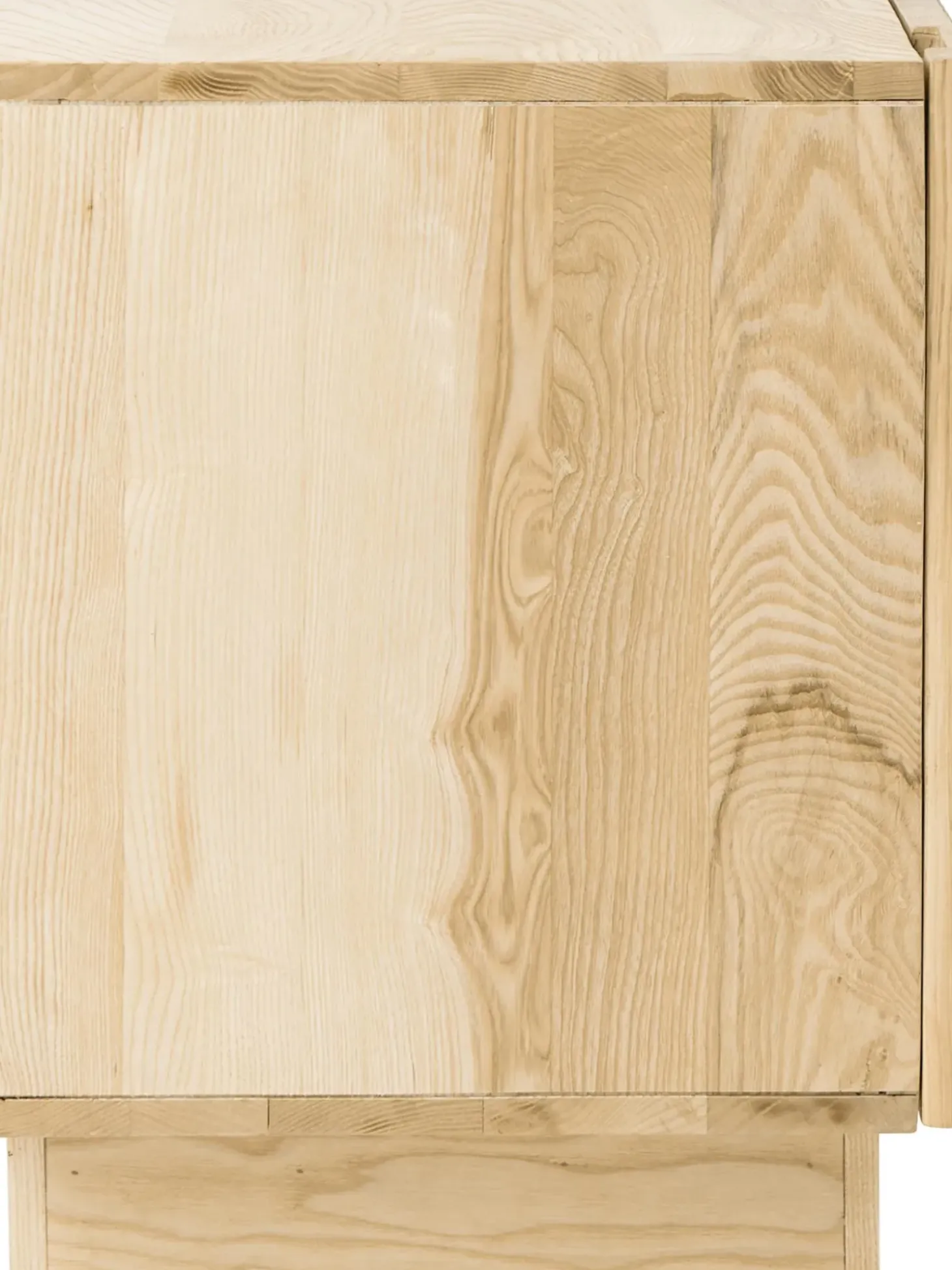 Mesilla De Noche De Madera De Fresno Maciza Louis