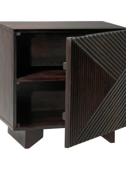 Mesilla De Noche De Madera De Mango Maciza Louis