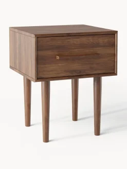 Mesilla De Noche De Madera De Mango Paul