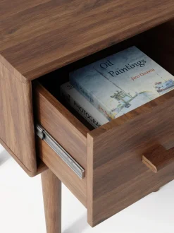 Mesilla De Noche De Madera De Mango Paul