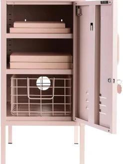 Mesilla De Noche Taquilla De Metal The Shorty, Con Abertura A La Izquierda O Derecha