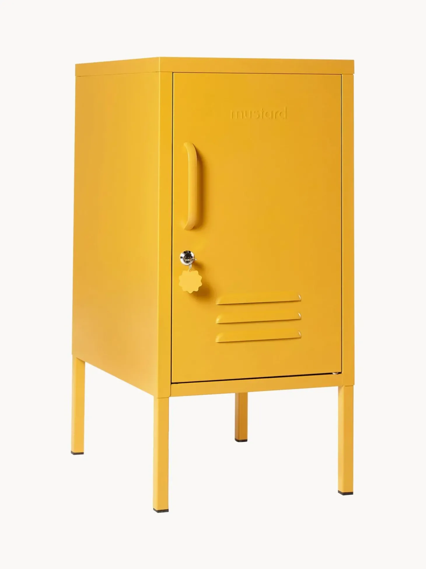 Mesilla De Noche Taquilla De Metal The Shorty, Con Abertura A La Izquierda O Derecha