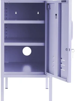 Mesilla De Noche Taquilla De Metal The Shorty, Con Abertura A La Izquierda O Derecha