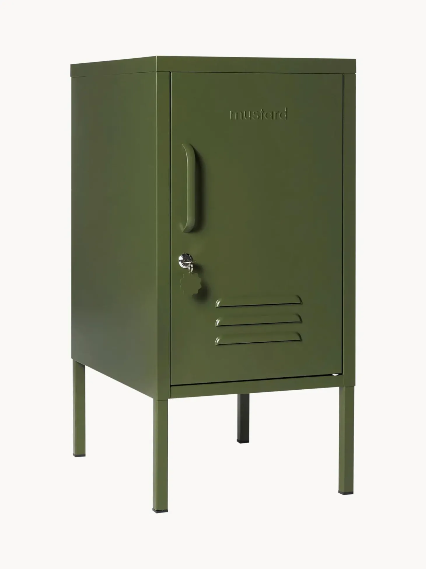 Mesilla De Noche Taquilla De Metal The Shorty, Con Abertura A La Izquierda O Derecha