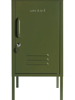 Mesilla De Noche Taquilla De Metal The Shorty, Con Abertura A La Izquierda O Derecha