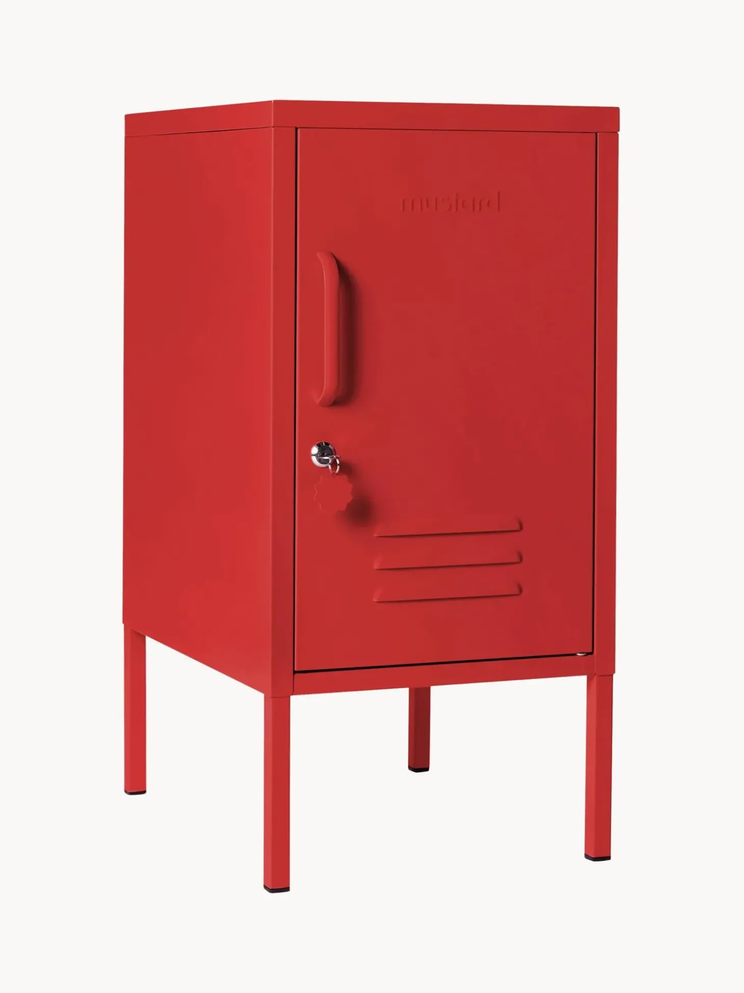 Mesilla De Noche Taquilla De Metal The Shorty, Con Abertura A La Izquierda O Derecha