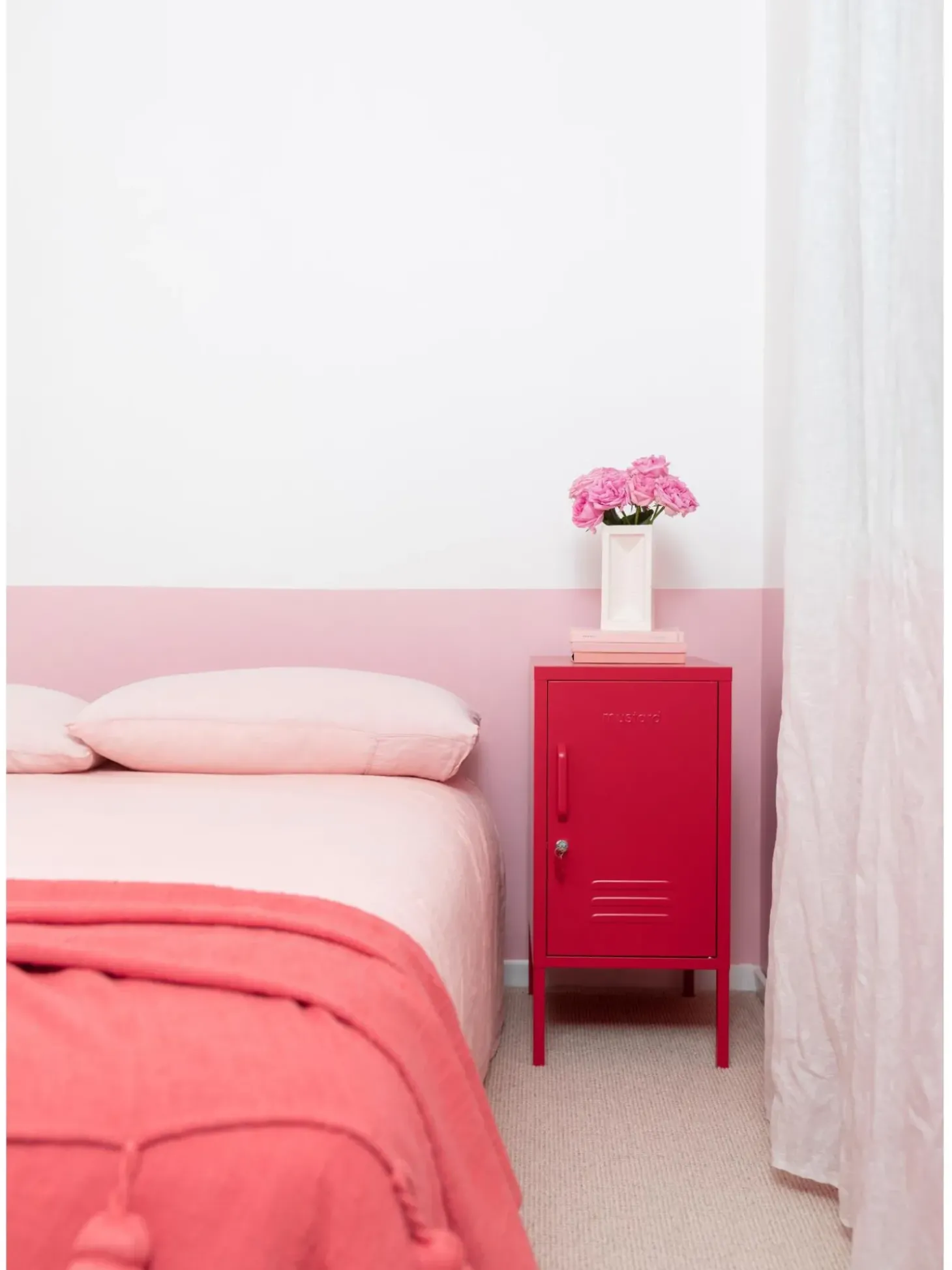 Mesilla De Noche Taquilla De Metal The Shorty, Con Abertura A La Izquierda O Derecha