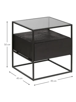 Mesita De Noche Con Cajon Theodor