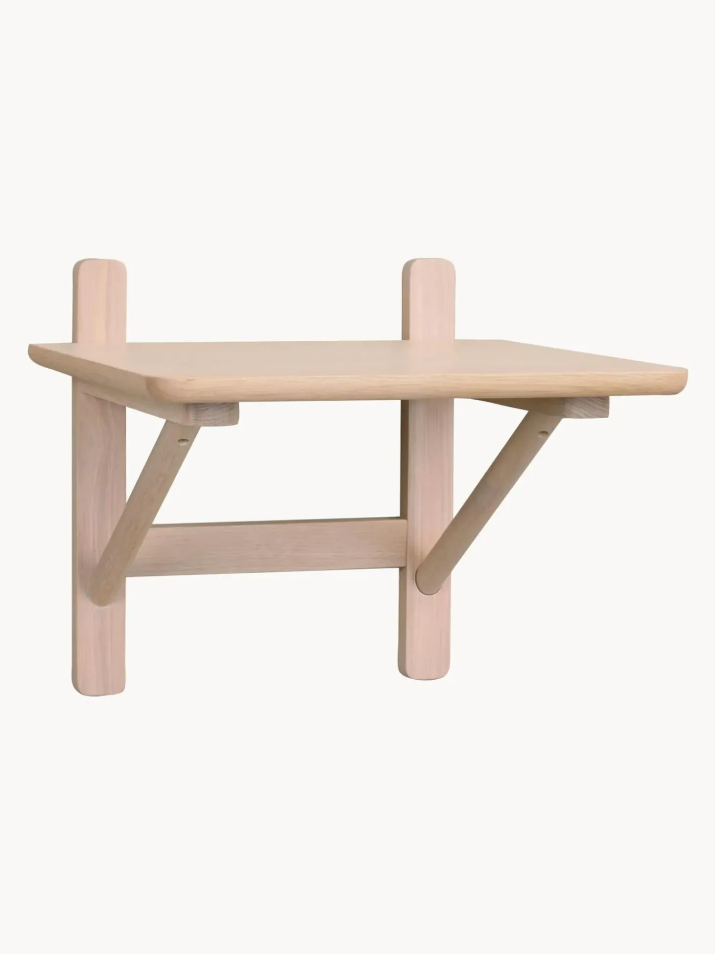 Mesita De Noche De Pared En Roble Camrose