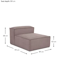 Modulo Central De Pana Sofa Lennon