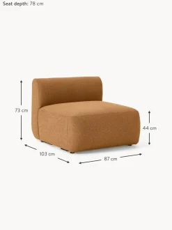 Modulo Central En Tejido Boucle Sofa Sofia