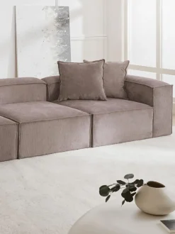 Modulo De Esquina De Pana Sofa Lennon