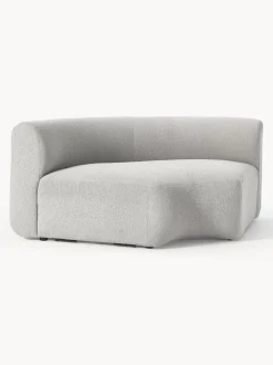 Modulo De Esquina Redondo En Tejido Boucle Sofa Sofia
