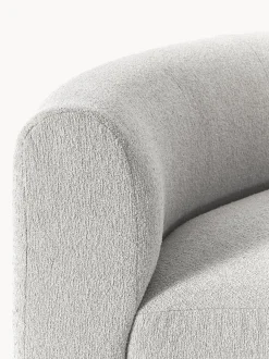 Modulo De Esquina Redondo En Tejido Boucle Sofa Sofia
