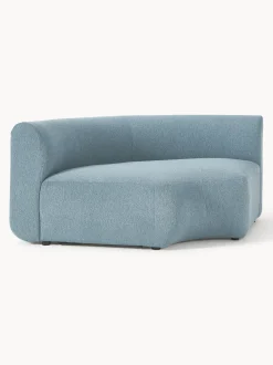 Modulo De Esquina Redondo En Tejido Boucle Sofa Sofia