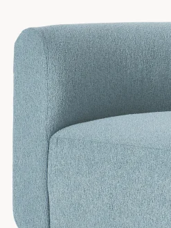 Modulo De Esquina Redondo En Tejido Boucle Sofa Sofia