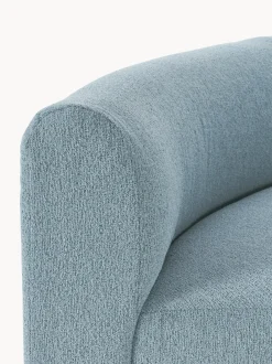 Modulo De Esquina Redondo En Tejido Boucle Sofa Sofia