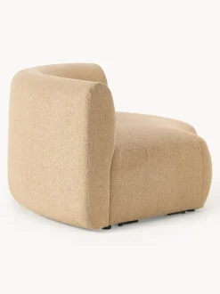 Modulo De Esquina Redondo En Tejido Boucle Sofa Sofia