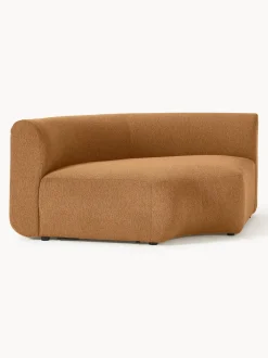 Modulo De Esquina Redondo En Tejido Boucle Sofa Sofia