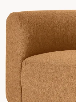 Modulo De Esquina Redondo En Tejido Boucle Sofa Sofia