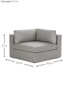 Modulo De Esquina Sofa Russell, Desenfundable
