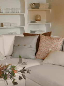 Modulo De Esquina Sofa Russell, Desenfundable