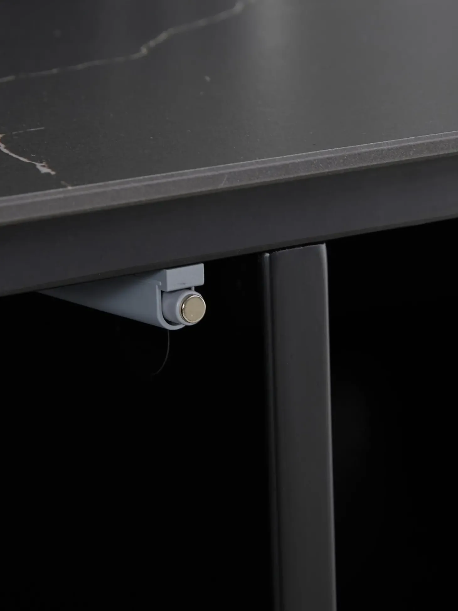 Mueble De Tv Fione, Con Tablero En Efecto Marmol