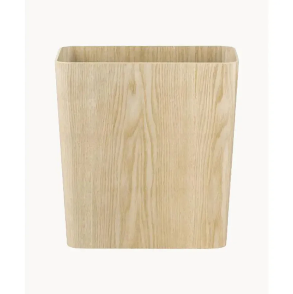 Papelera De Madera Wilo
