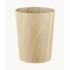 Papelera Redonda De Madera Wilo