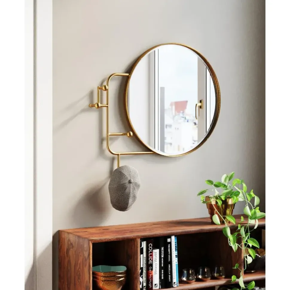 Perchero De Pared Con Espejo Tristan