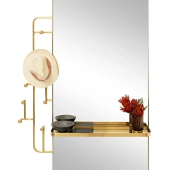 Perchero De Pared Con Espejo Tristan