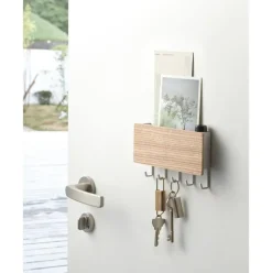 Perchero De Pared Con Parte Trasera Magnetica Rin