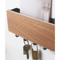 Perchero De Pared Con Parte Trasera Magnetica Rin