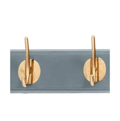 Perchero De Pared De Madera Edgy, 8 Ganchos