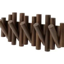 Perchero De Pared De Madera De Pino Picket