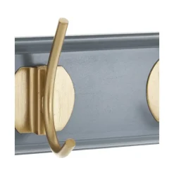 Perchero De Pared De Madera Edgy, 6 Ganchos