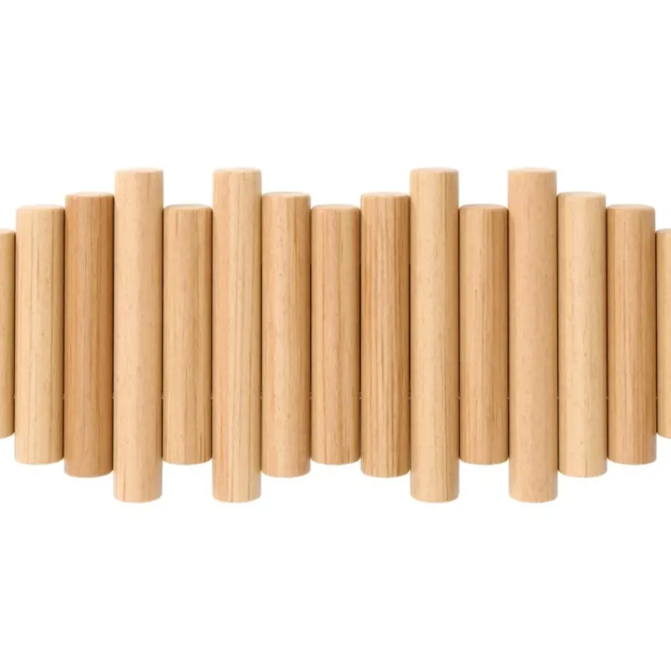 Perchero De Pared De Madera De Pino Picket