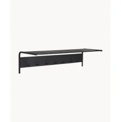 Perchero De Pared De Metal Fusion, 7 Gancho