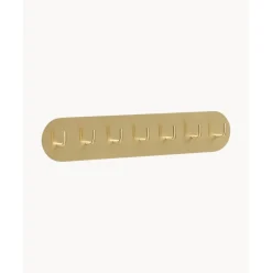 Perchero De Pared De Metal Form, Con 7 Ganchos