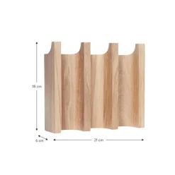 Perchero De Pared De Roble Column