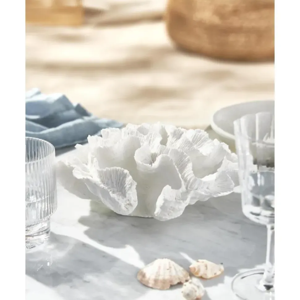 Pieza Decorativa De Diseno Coral