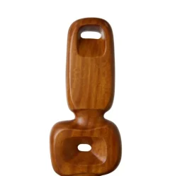 Pieza Decorativa Grande Artesanal De Madera De Teca Ornament